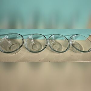 Ramekin Set, Anchor Hocking 6 Oz Glass Pinch Bowls